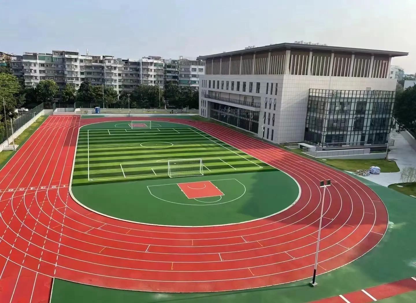 运城市塑胶跑道塑胶篮球场 - 厂家